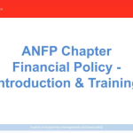 ANFP Chapter Financial Policy - Introduction & Training