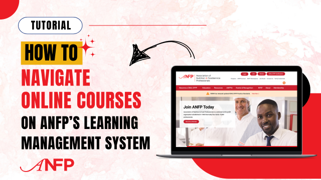 ANFP Tutorial: How to Navigate Online Courses – ANFP TV