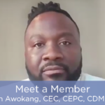  Meet a Member - Joseph Awokang, CDM, CFPP